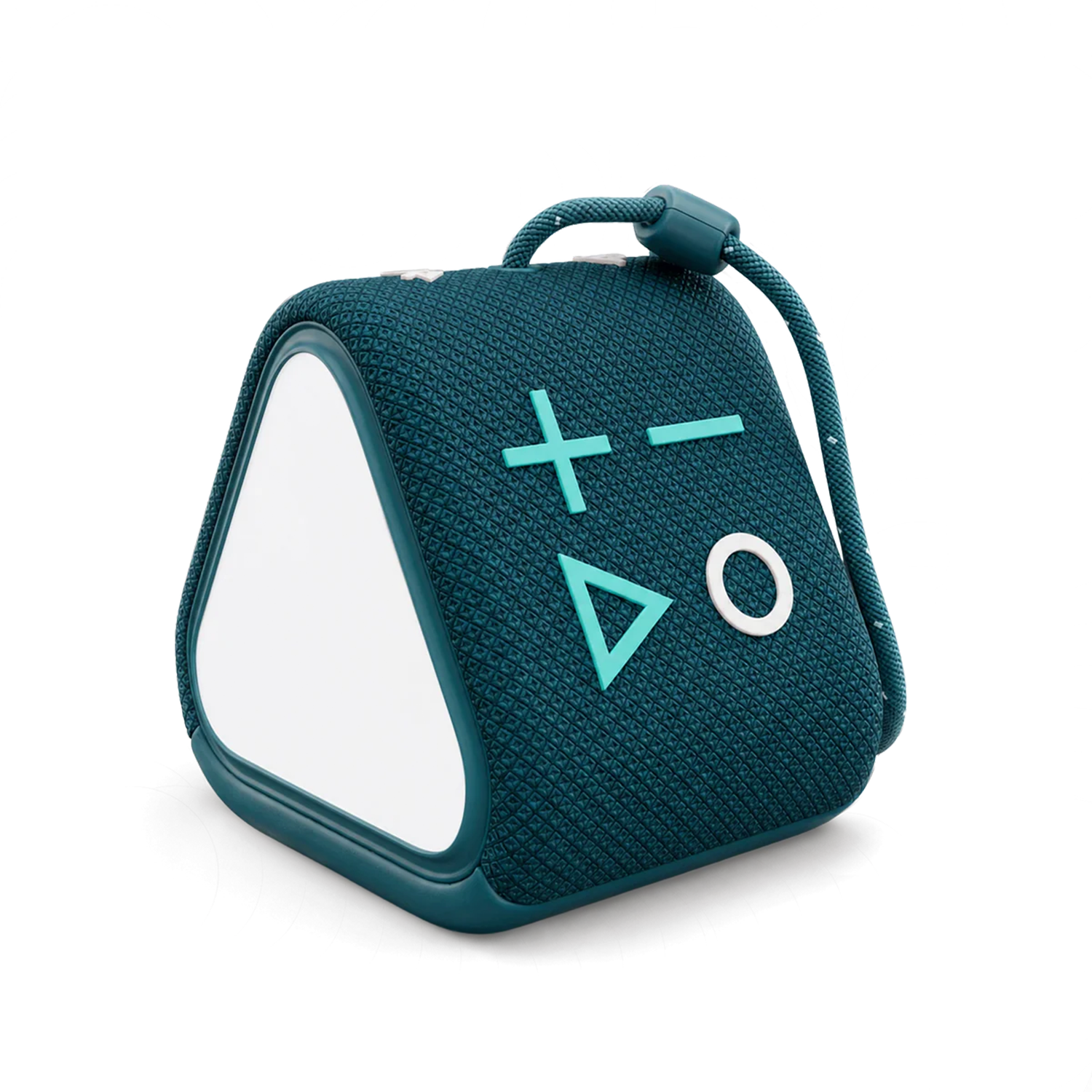 Compact Portable Bluetooth Speaker With Soft Mood Ambient Lighting