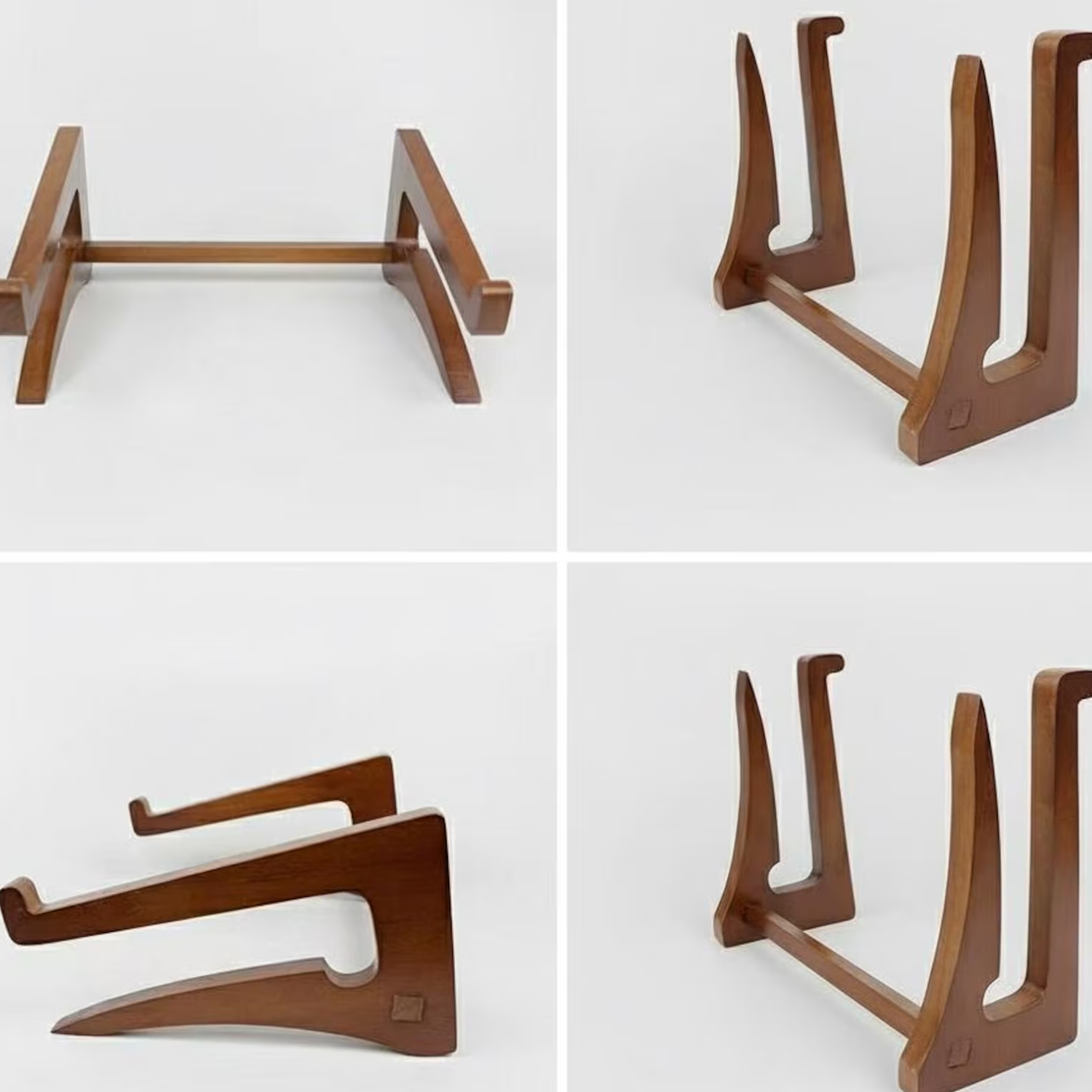 Dual‑Use Ergonomic Laptop Riser Vertical Storage Desktop Notebook Holder