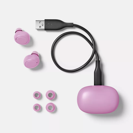 True Wireless Bluetooth Sweat Resistant In-Ear Earbuds With Charging Case